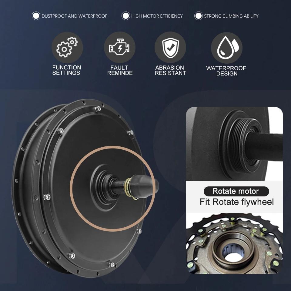 MTX 48V52V 2000W Ebike Motor W - đánh giá và giá 72V 5000W Hub Motor Kit